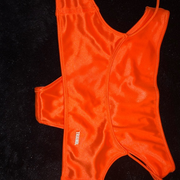 Mylos bright orange Neón bikini - Picture 3 of 11